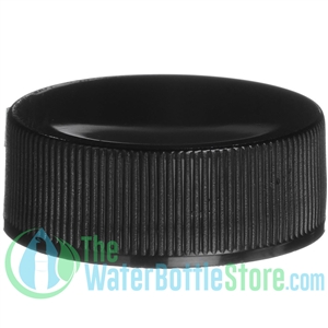 Replacement 28mm Black Ribbed Smooth Top Cap