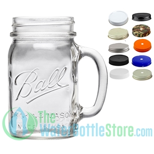 Ball Mason Jar Mug with Handle