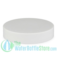 53mm 53-400 White Smooth Plastic Cap w F217 Foam Liner