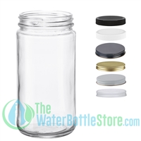 12oz Paragon Clear Glass Jar