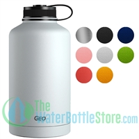 GEO 64oz Double Wall Insulated Vacuum Growler Flask