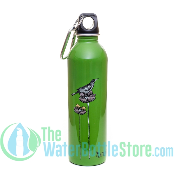 EarthLust 20 oz Bird Cage Stainless Steel Metal Water Bottle