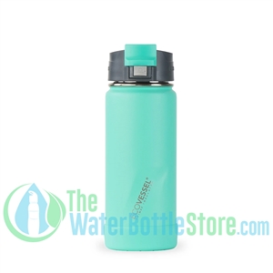 16oz EcoVessel PERK Insulated Tea and Coffee Mug Bottle Aqua Breeze