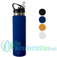 GEO 17oz Single Walled Insulated Stainless Water Bottle