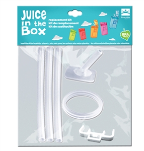 Juice in the Box Replacement Kit Straws and Spout