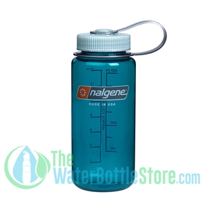 Nalgene 16 Ounce Wide Mouth Water Bottle Trout Green