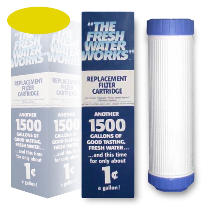 New Wave Enviro Fresh Water Works Replacement Cartridge