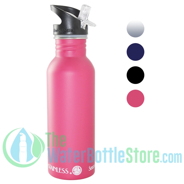 New Wave Enviro .6L (20oz) Stainless Steel Metal Water Bottle