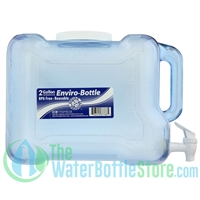 2 Gallon BpA Free Refrigerator Bulk Water Container w/ Spigot by New Wave Enviro