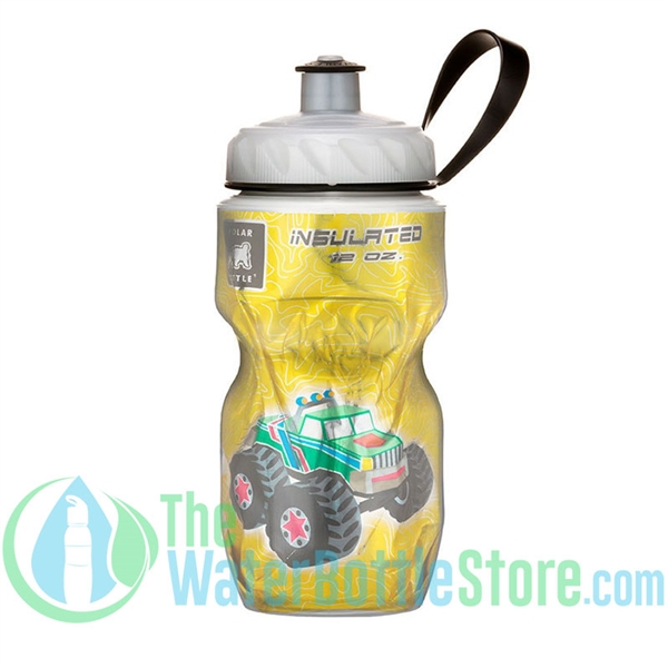 Polar 12 oz Kids Monster Truck Insulated Water Bottle
