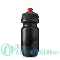 Polar 20 oz Breakaway Wave Water Bottle Charcoal Black