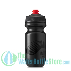 Polar 20 oz Breakaway Wave Water Bottle Charcoal Black