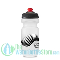 Polar 20 oz Breakaway Wave Water Bottle White Frost Charcoal