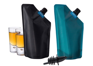 Vapur Incognito Flexible Alcohol Flask .3 Liter 10oz Collapsible