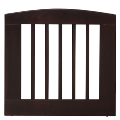 Ruffluv Single Extender Pet Gate Panel - Medium - Cappuccino Finish - Buy Now for Pet Safety