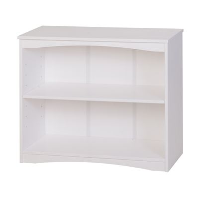 Camaflexi Essentials Wooden Bookcase 36" Wide - White Finish