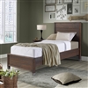 Platform Twin Bed Walnut