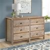 Baja Six Drawer Dresser