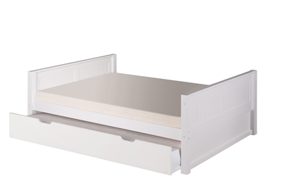 Camaflexi Full Size Platform Bed with Trundle