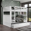 Camaflexi Full over Full Bunk Bed with Trundle