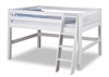 Expanditure Junior Loft Bed - Twin - Mission Style - White