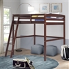 Tribeca Twin High Loft Bed Cappuccino