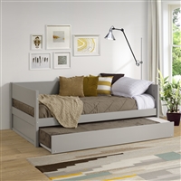 Tribeca Wood Panel Daybed with Trundle