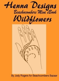 Beautiful henna designs inspired by wild flowers in this mehndi design ebook.