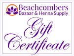 Beachcombers Gift Certificate