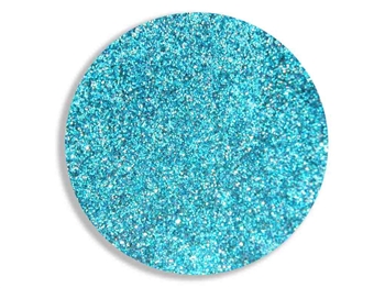 Turquoise blue super fine cosmetic grade body glitter for henna paste.