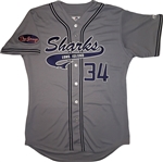 Pro Style Long Island Sharks Majestic Cool Base Jersey