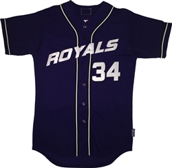 Pro Style Port Jeff Royals Majestic Cool Base Jersey