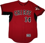 Authentic Connetquot Chiefs Majestic Cool Base BP Jersey