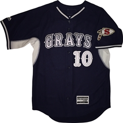 Authentic Majestic Sachem Grays Cool Base BP Jersey