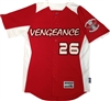 Authentic Long Island Vengeance Majestic Cool Base Jersey