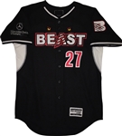 Authentic LI Beast Majestic Cool Base BP Jersey