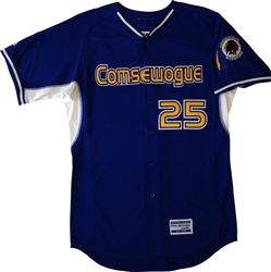 Authentic Comsewogue Warriors Majestic Cool Base BP Jersey