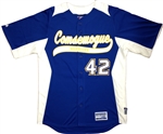Authentic Comsewogue Warriors Majestic Cool Base Jersey