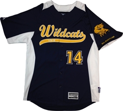 Authentic Majestic Wildcats Cool Base BP Jersey