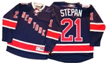 Official Reebok Premier New York Rangers #21 Stepan Heritage Jersey