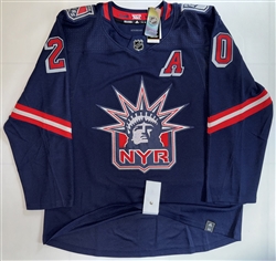 Authentic Adidas New York Rangers Retro 1.0 Chris Kreider #20 Hockey Jersey