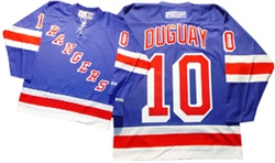 Official CCM 550 New York Rangers #10 Ron Duguay Jersey