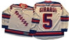Official Reebok Premier New York Rangers #5 Dan Girardi Away White Jersey