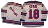 Official Reebok Premier New York Rangers #18 Marc Staal Away White Jersey