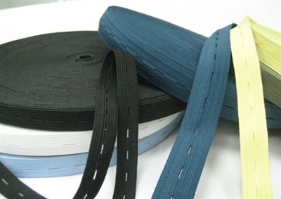 Button Hole Elastic Webbing