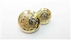 Blazer Button 106 - 2 Sizes (Golden Shiny Finish) - in Pack