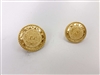 Blazer Button 114 - 2 Sizes (Golden Shiny Finish) - in Pack