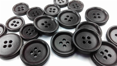 dark grey corozo suit buttons