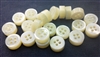 5mm Thickness Trocas Shell Shirt Button