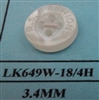 Logo Engraved Polyester Shirt Buttons - LK649W